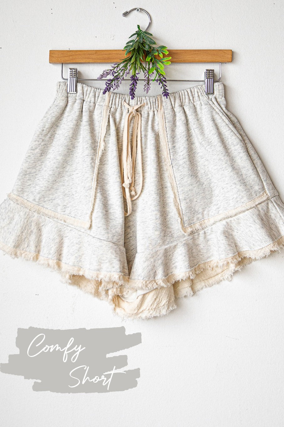 Cry Baby Raw Edge Shorts